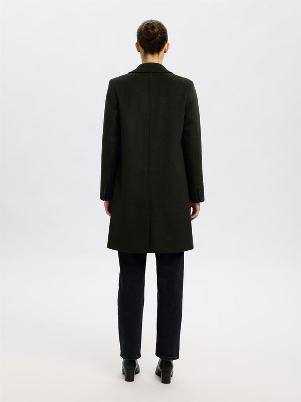 SLFSasja Wool Blend-deep dephts