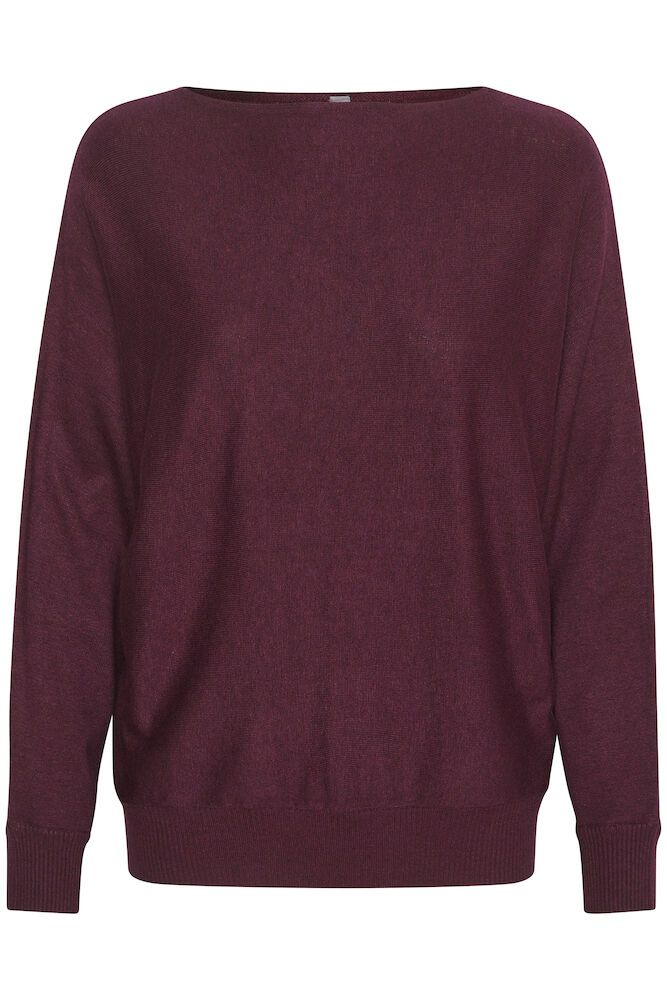 CUannemarie Batwing Jumper-burgunder