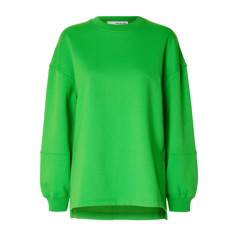 SLFYrsa LS Crew Neck Sweat-classic green